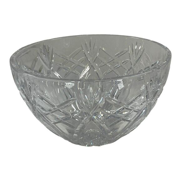 Waterford Westbrooke Lead Crystal Bowl Original Box Centerpiece Fruit Serving 9" - Picture 4 of 8